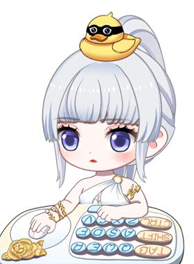 泳装季莹莹bongocat代打猫咪电脑挂件键盘映射白键桌宠