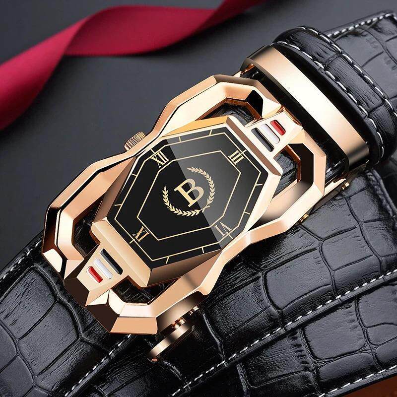 斯悦贸易臻选马年年轻人帅气自动扣国潮耐磨情人节送男友礼物推荐