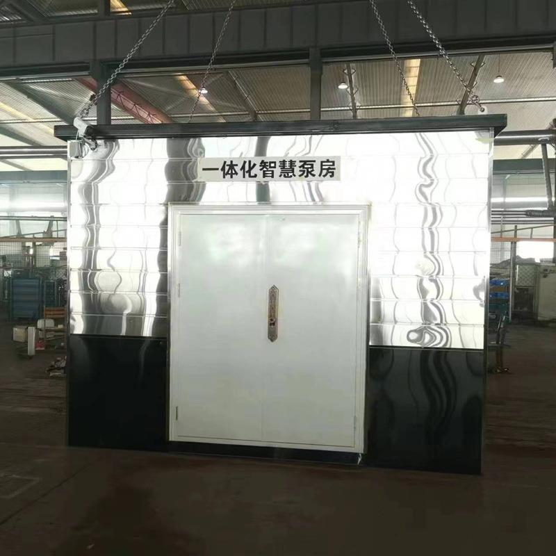 厂家直销一体化智慧泵房小区不锈钢加压给水泵房上门安装