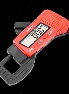 塑料数显测厚规0-12.7mm测厚仪厚度规 塑料测厚规 蓝色数显厚度计