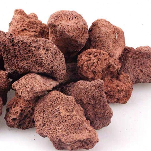 火山石烧烤 耐高温烧烤鱿鱼香肠 烹饪石头高温烧烤木桶鱼非鹅卵石