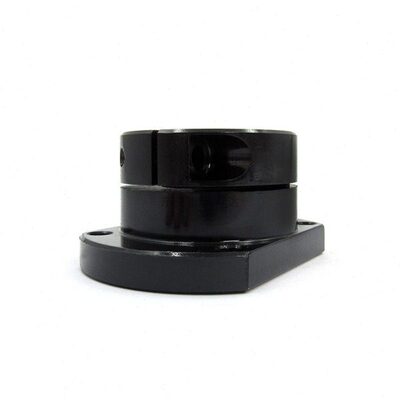 导向轴支座双切边法兰支撑座光轴固定座立式座STHWCB45钢材质现货