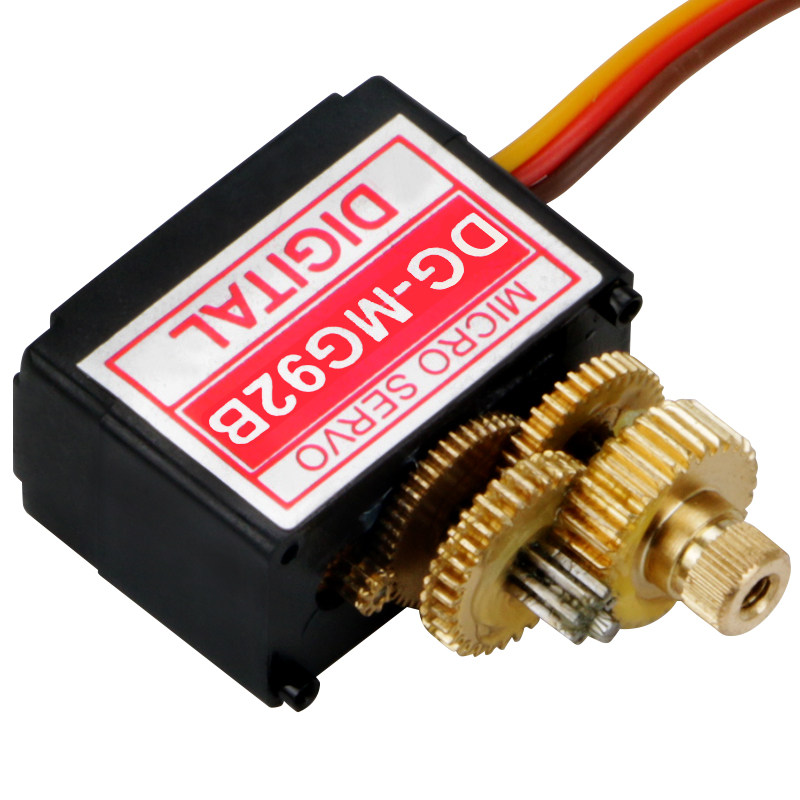 驯龙者MG92B金属齿轮2kg大扭力 舵机su27KT机270度机器人数字舵机