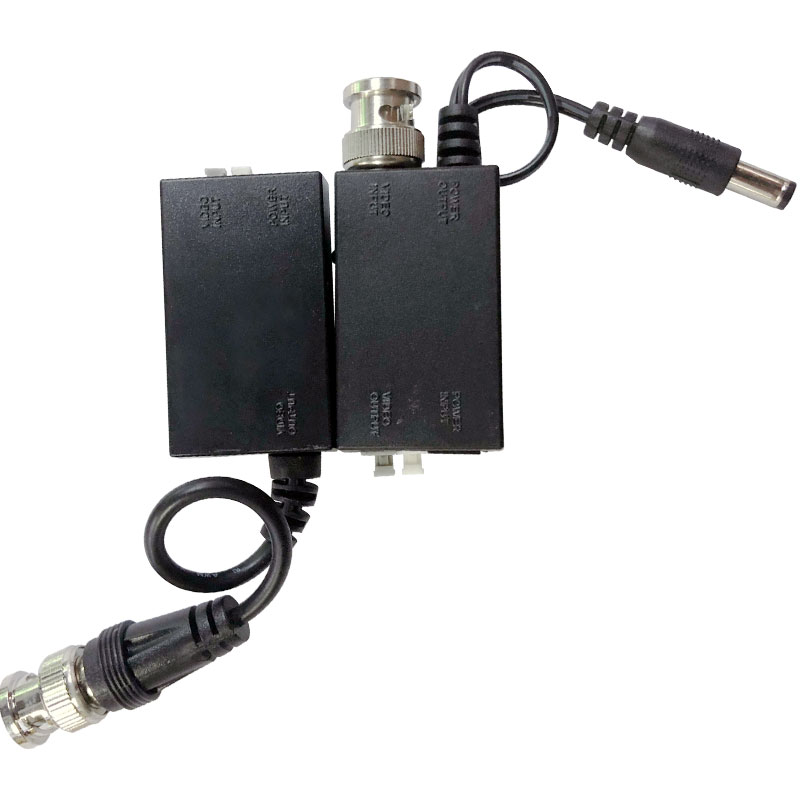 监控卡线口高端有源绞线传输器T+R端10米传输1001TR