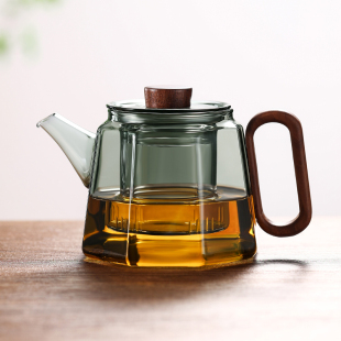 玻璃茶壶单壶耐高温n茶水分离泡茶器家用可电陶炉烧水壶茶具套装