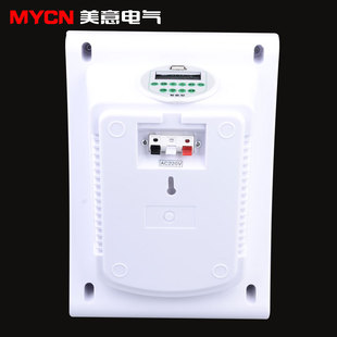 智能音乐电铃定时自动打铃器工厂上下班学校上课下课铃声喇叭