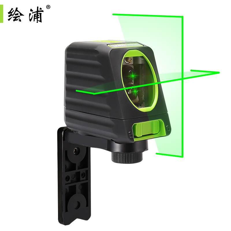 室外绿光线水平仪强光精度迷你小型平水仪打单线垂直仪