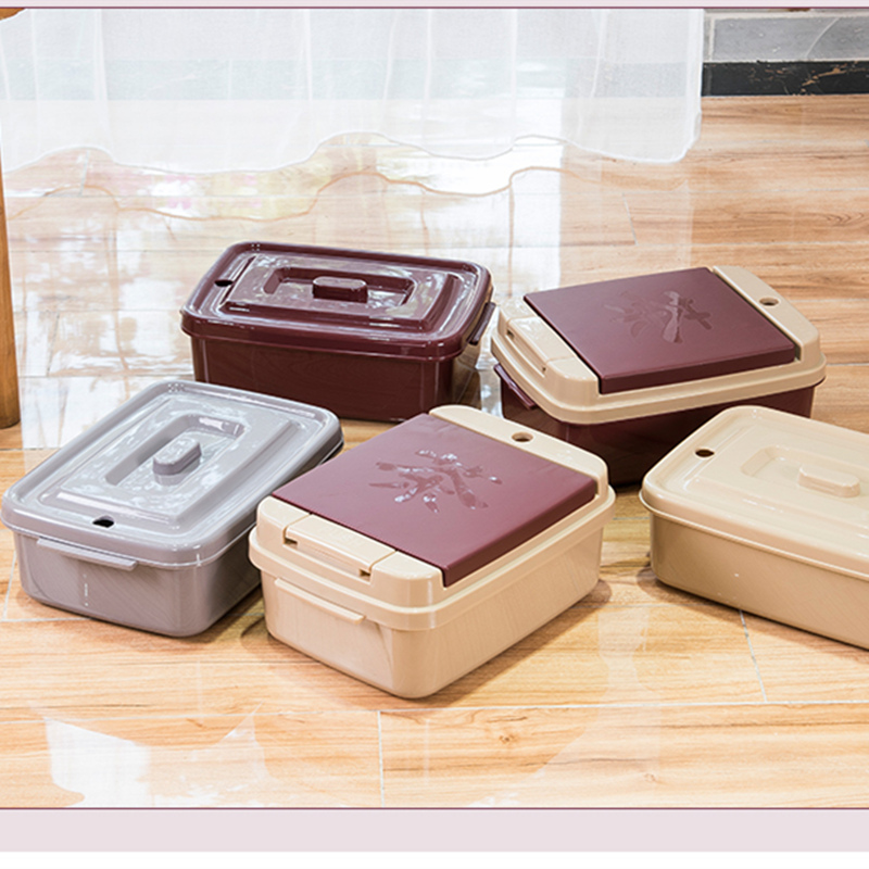 矮款加厚家用小号茶水桶垃圾塑料茶桶茶具废水桶送排水管茶渣桶