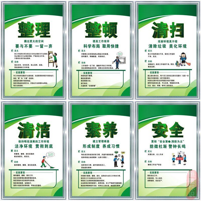 标识 工厂公司规章制度板间企业标语上墙
