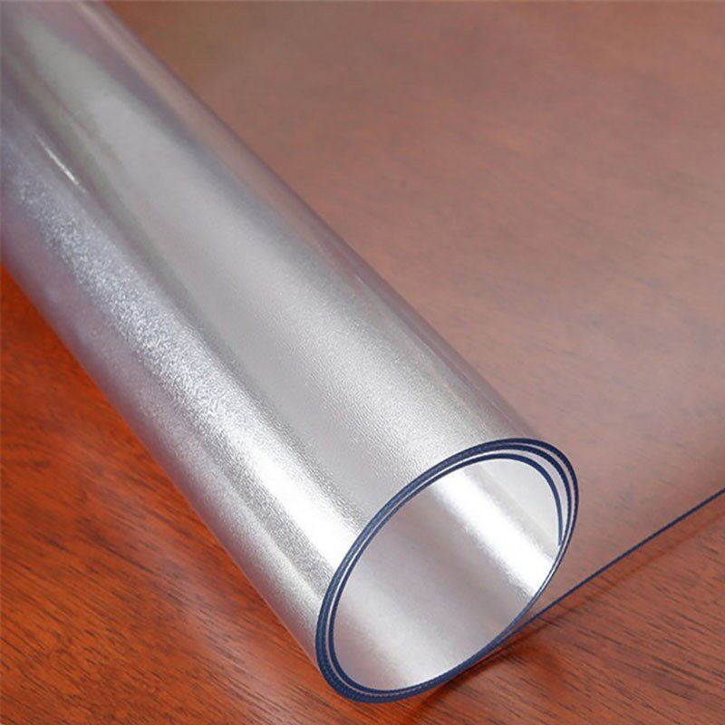 纯色无味免洗软玻璃水晶桌面防水防油c垫茶机中式餐桌学生桌垫