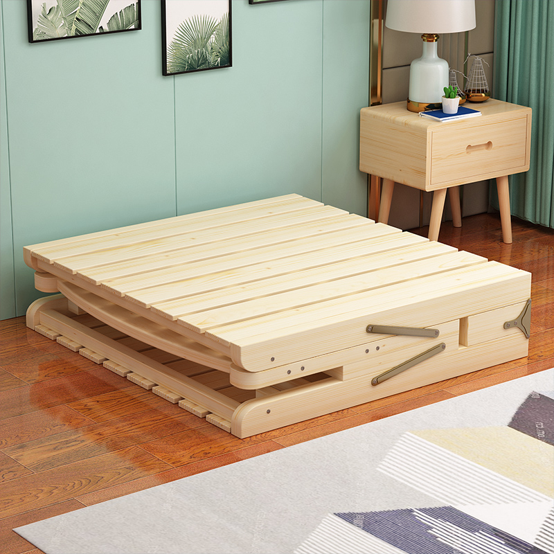 折叠床单人折叠床简易床午休折叠床家用折叠床双人1.2硬板床小床