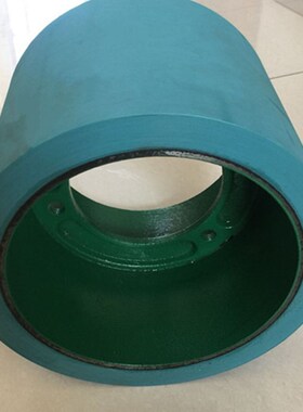 寸蓝色六代高耐磨砻谷机胶辊 碾米机胶轮打米胶轮稻谷脱壳设