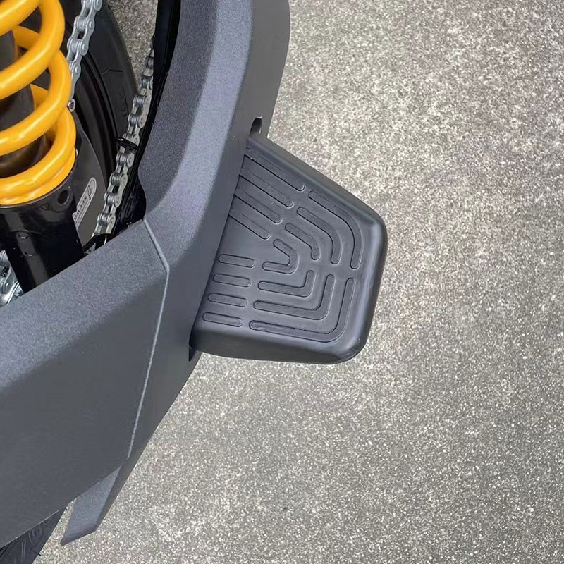 适配九/号电动车MMX2 11后脚踏脚踏板加装加厚铝合金改装