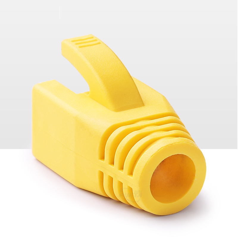 万兆超七类六类网线保护套cat76A类rj45水晶头保护套大孔径50个装