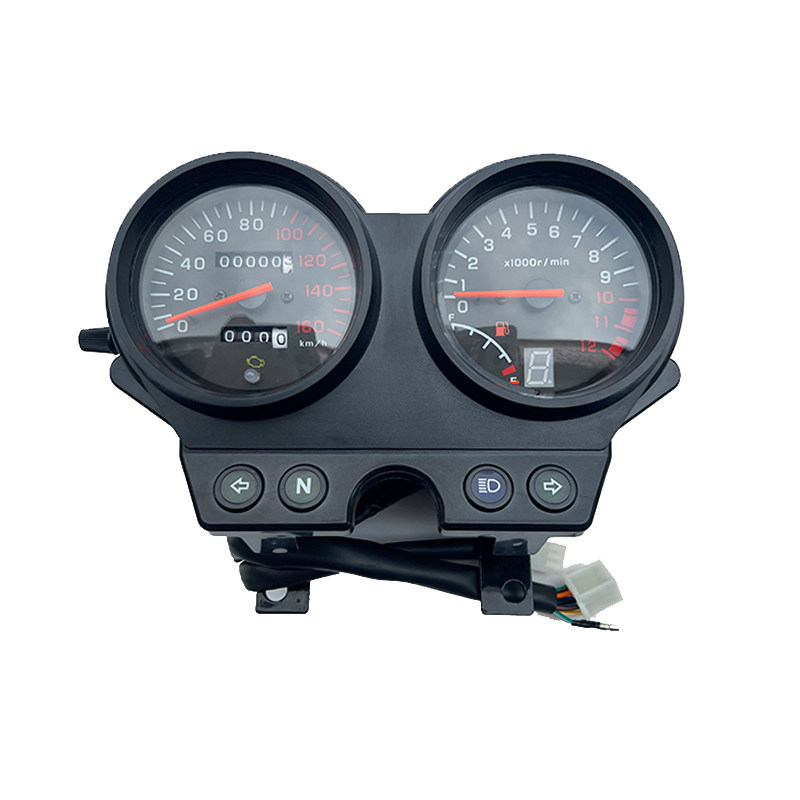 适用隆鑫银钢珠峯迷你小太子复古街车仪表总成里程表 码表