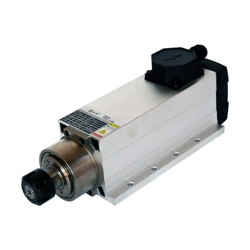 同胜雕刻机主轴电机1.5KW方形风冷开料机下2.2/3.5/4.5/6千瓦高速