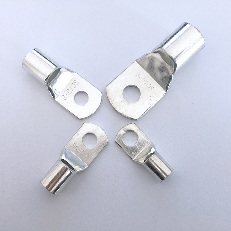 100只紫铜SC35-8窥口铜接线端子/铜端子/线鼻子/铜接头35平方