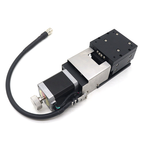 Z轴升降台电动精密位移微调滑台光学升降平台FZ2铝合金