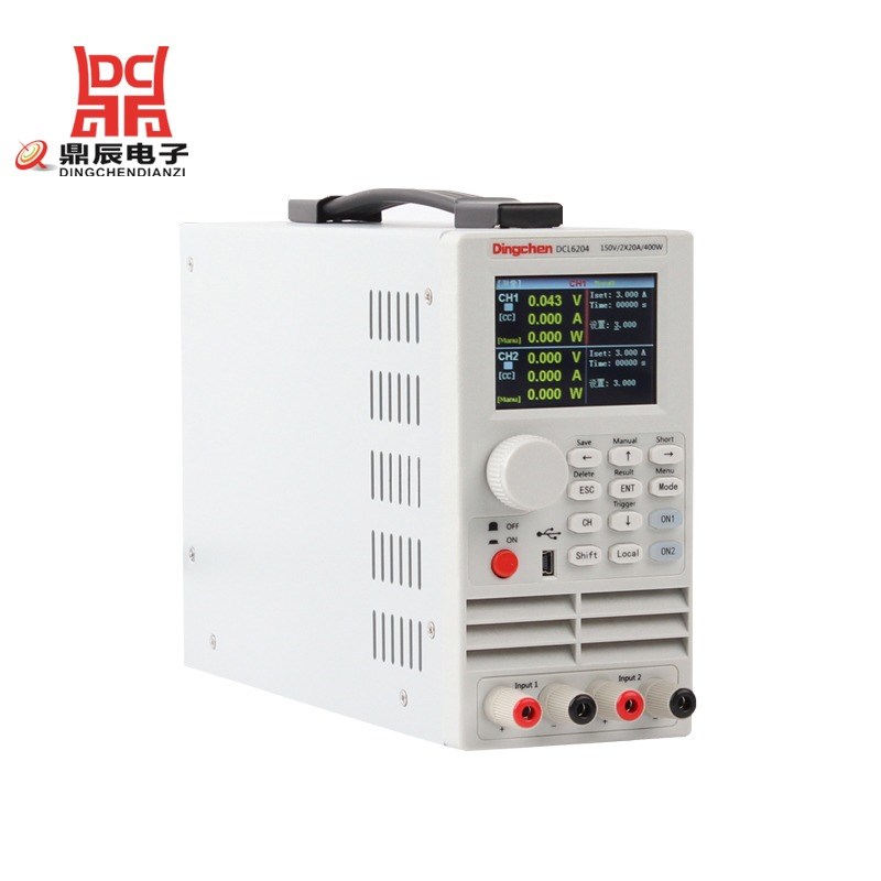 鼎辰直流电子负载仪DCL6104A/6204高精度可编程控电池负载仪400W
