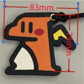 卡通萌龙挂件刀模定制 小飞龙挂件刀模 A672 小恐龙挂件