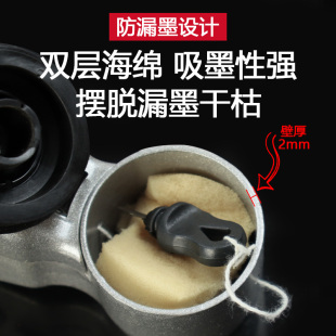 铝合金墨斗工地放线专用木工手摇木斗水平仪弹线墨斗耐摔画线工具