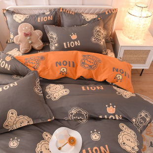 纯棉被套单件双人全棉被罩200x230儿童学生宿舍单人被单套150x200