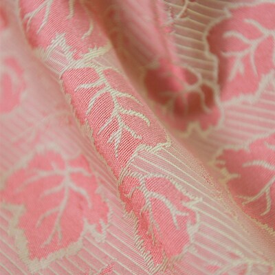 梧桐叶 非遗半木屐交织真丝提花横萝缎宋锦45姆50丝50聚酯 新中式