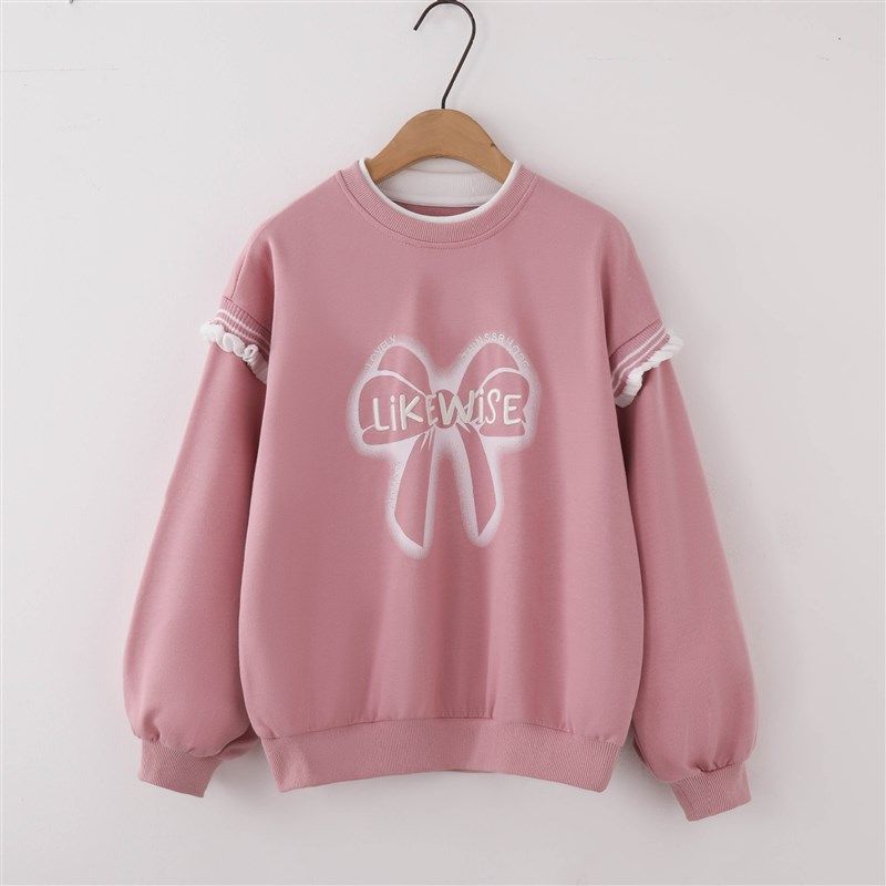 12少女秋装上衣13初中高中学生14岁女孩学院风15假两件16长袖T恤