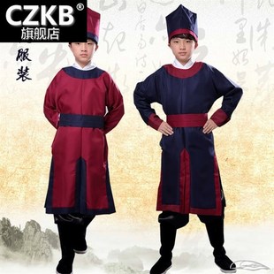 儿童古装男童古代侍卫衙役衙门捕头捕快差役官差衣服六一表演出服