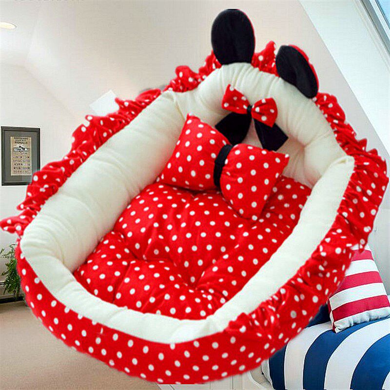 包邮全可拆洗狗窝 夏季宠物窝猫窝狗窝公主床 狗房 泰迪比熊博美