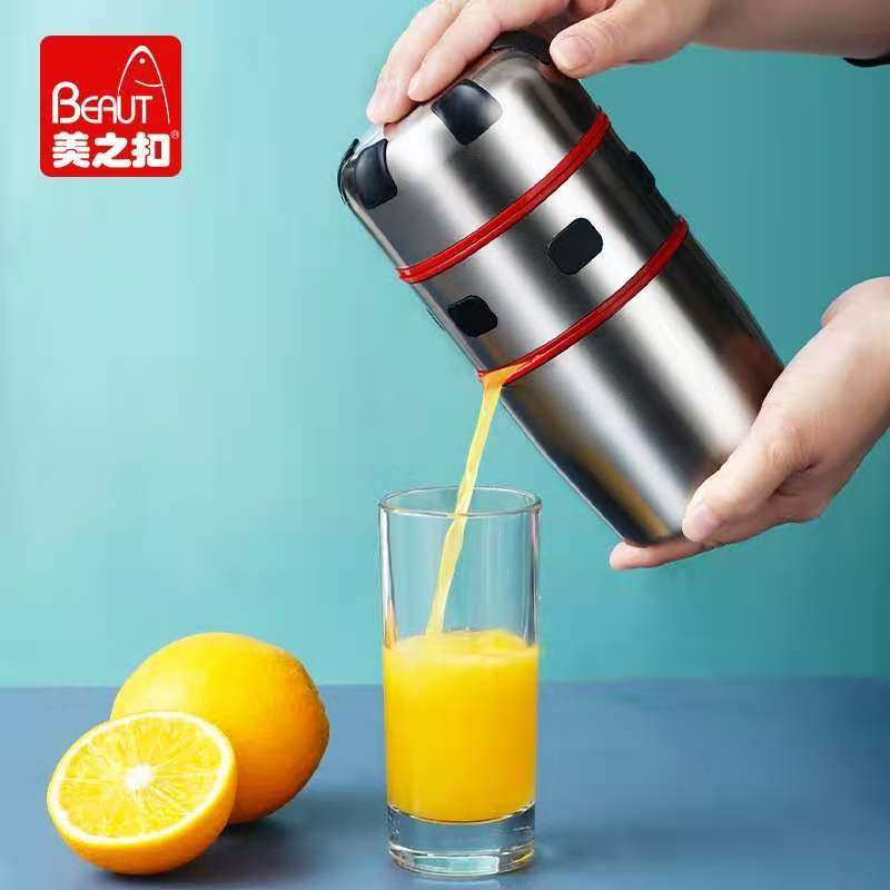 我的前半生不锈钢手动榨汁机迷你压原汁机手工炸橙子柠檬夹橙汁器