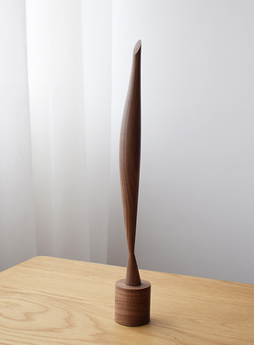 象有形/空间之鸟 创意 抽象几何艺术品 实木 北欧风桌面装饰摆件