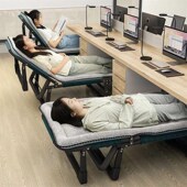 新疆西藏 折叠床午休办公室躺椅家用午睡行军床简易 包邮
