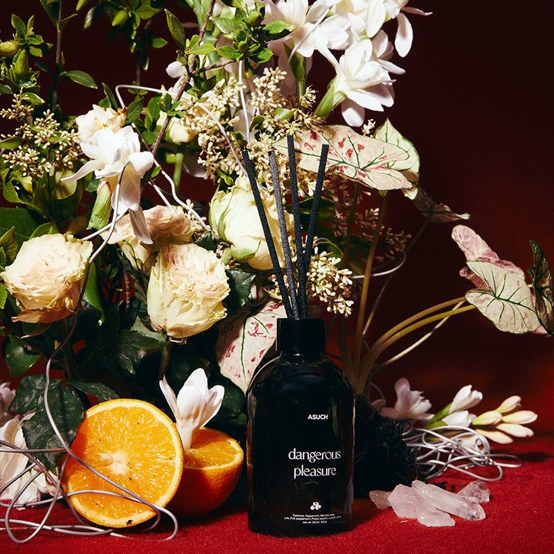 ASUCH 晚香玉橙花 无酒精藤条无火香薰 客厅植物溶剂礼物情侣香氛,家居饰品,香薰摆件,淘宝优惠券,粉丝福利购,淘宝优惠卷