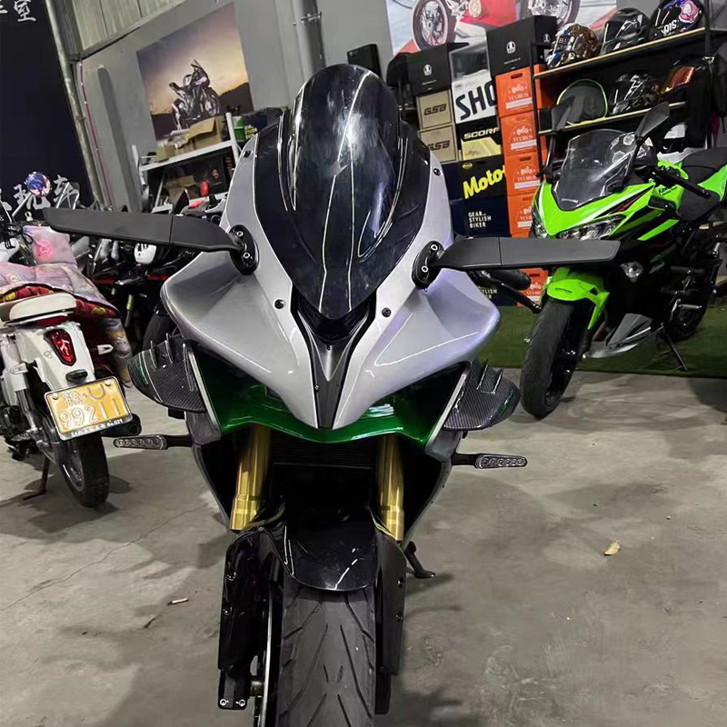 适用新款赛00 赛5 赛 赛0 赛 赛0改装 定风翼后视镜