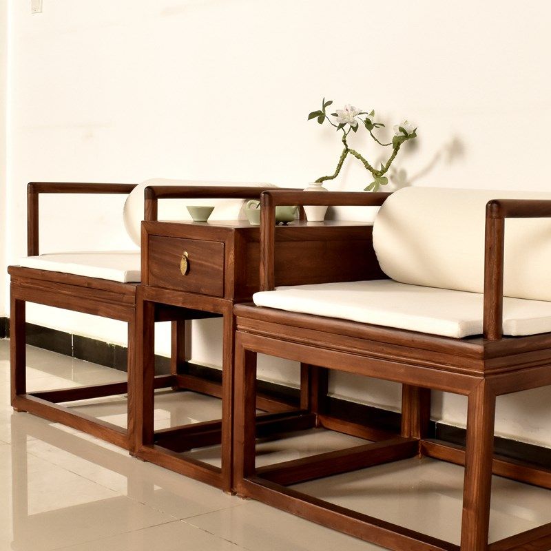 徽州木府新圈椅三件仿古禅修椅老榆木酒店茶楼围椅座椅,住宅家具,圈椅,淘宝优惠券,粉丝福利购,淘宝优惠卷