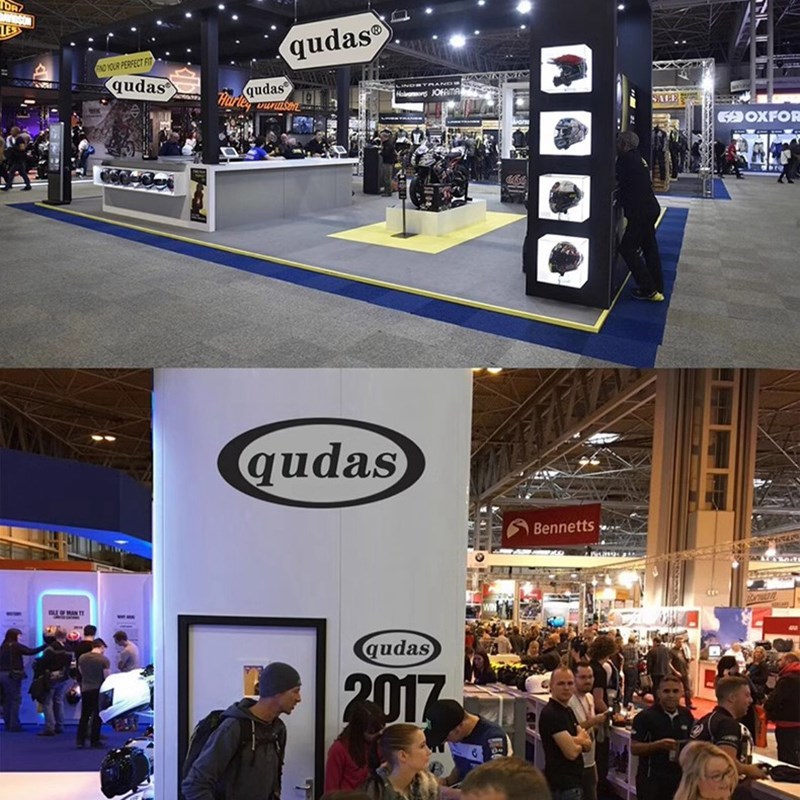 德国qudas奇达士摩托车头盔男女复古四季电动车半盔安全帽3C认证