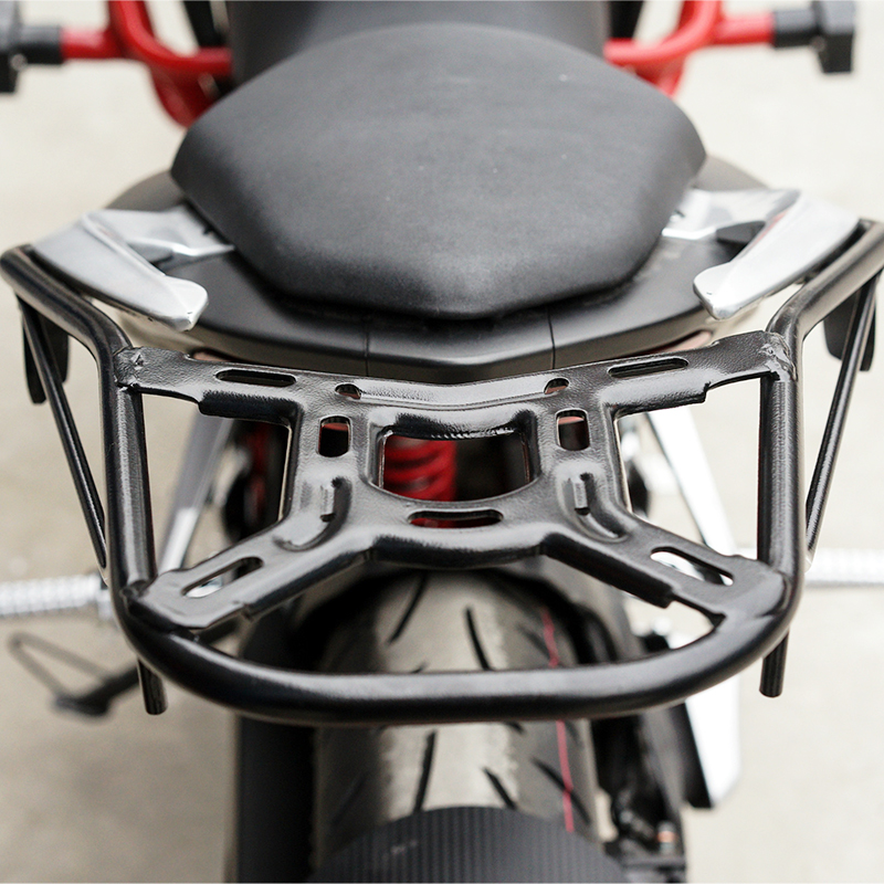 适用于隆鑫300R尾架 无极300后货架 LX300--F尾翼后扶手大衣架