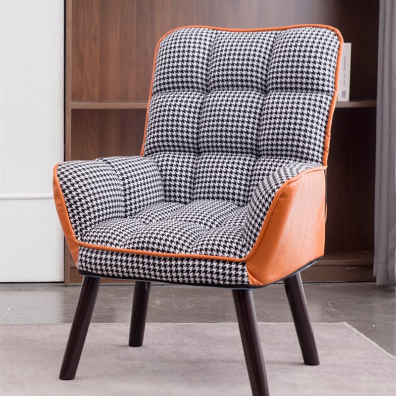 懒人沙发卧室小型轻便单人椅子女生家用阳台躺卧客厅休闲舒适靠背