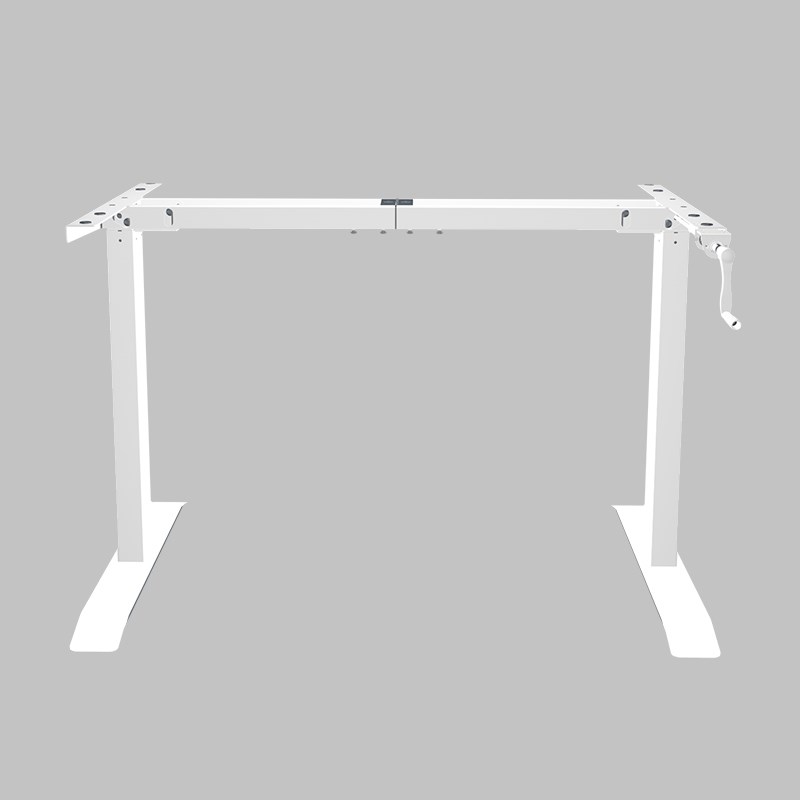 手摇升降桌腿桌架手动家用学习书桌支架升降桌架子电脑桌工作办公