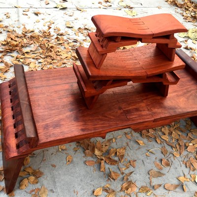 红梨将军案瞎掰鲁班凳条案茶桌实木案台收藏纯手工艺品桌子