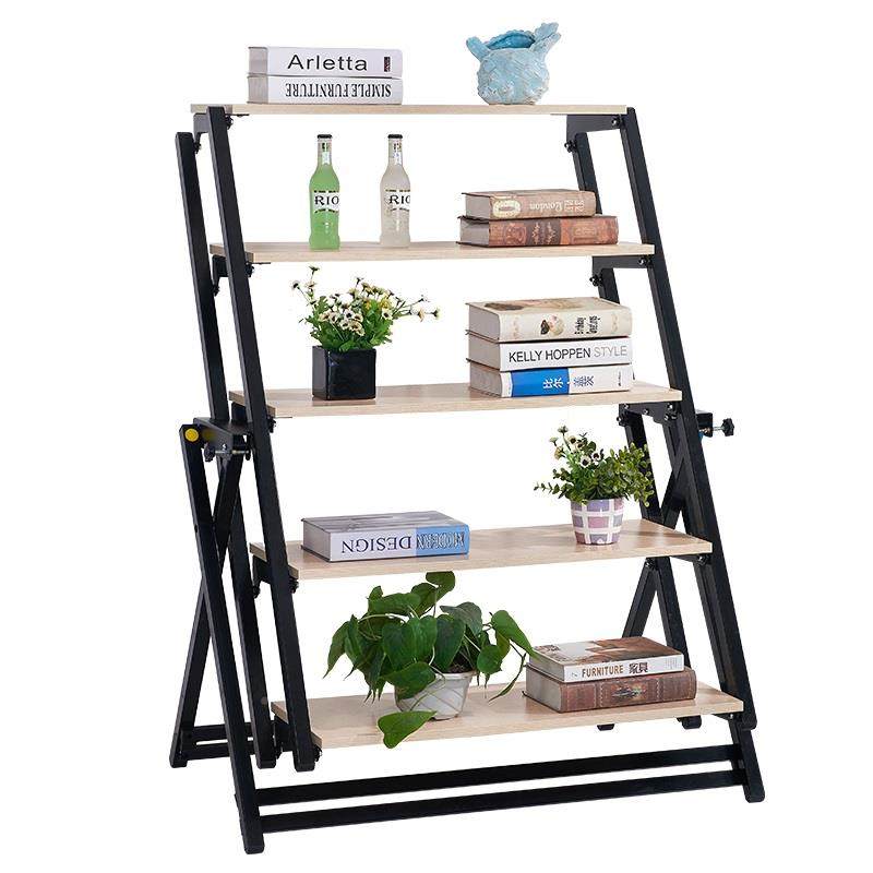 变形桌子摺叠餐桌多功能摺叠桌多层书架阳台置物架可移动伸缩花架,厨房/烹饪用具,果蔬置物架/篮/框,淘宝优惠券,粉丝福利购,淘宝优惠卷