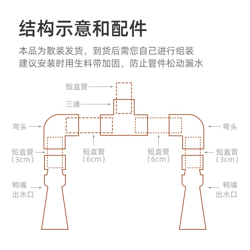 牛角出水口背包过滤双出水口侧过滤鸭嘴出水口底滤鱼缸水管件造浪