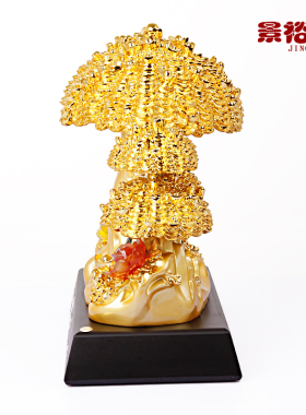 大号迎客松招财发财树招财摆件家居客厅桌面装饰公司店铺开业送礼