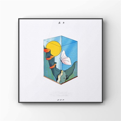 回春丹乐队周边挂画摇滚装饰画专辑海报卧室客厅宿舍白墙高级感壁