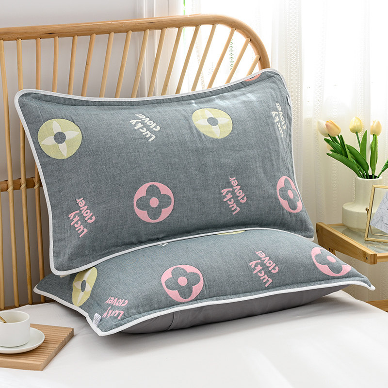 全棉枕套一对装成人家用枕头内胆套防头油隔脏加大男单人枕芯套,床上用品,枕套,淘宝优惠券,粉丝福利购,淘宝优惠卷