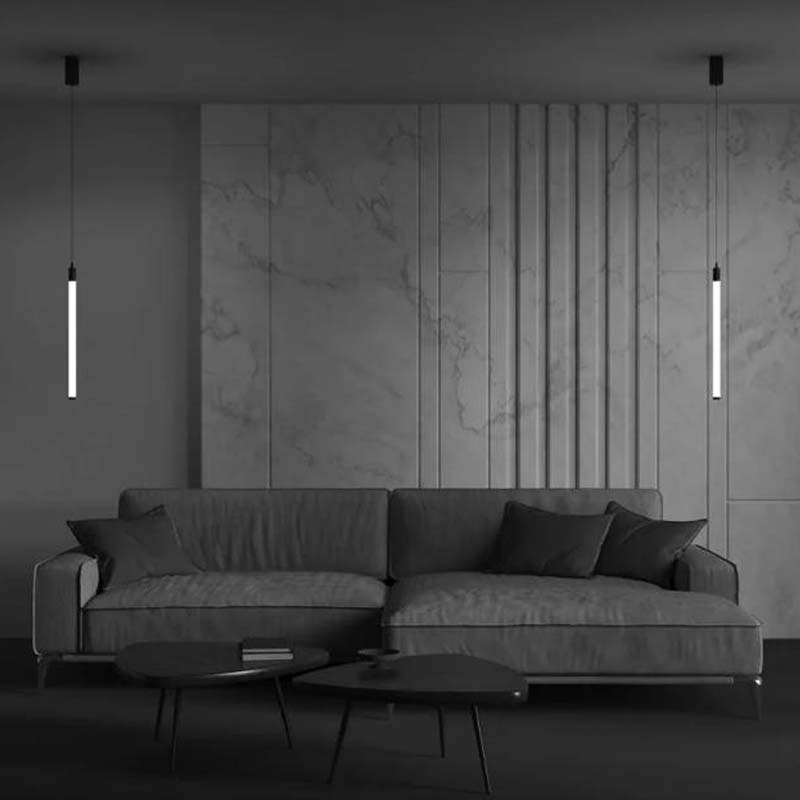 北欧极简吧台设计师样板房卧室床头灯酒店客房餐厅客厅背景墙吊灯