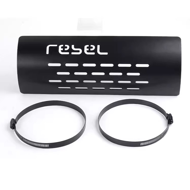 适用轻骑大韩 GV300S改装排气管防烫罩排气保护盖摩托隔热罩配件