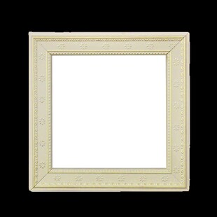 小白金泰凡白色复古印小碎画框油画框相框定制尺寸