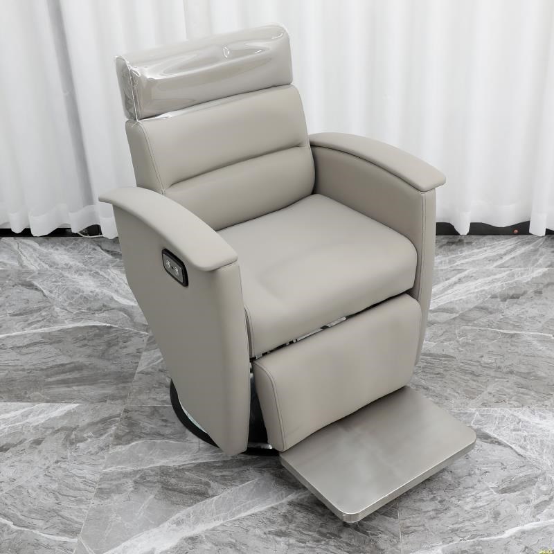 雷蒙美发店椅子可放倒养发椅养发馆头疗升降发廊专d用剪发刮脸椅